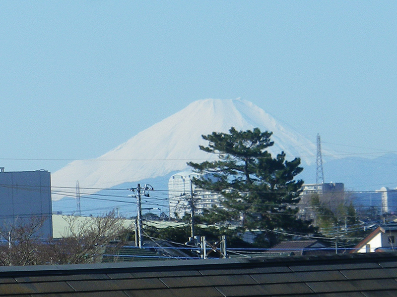 3階からの富士山